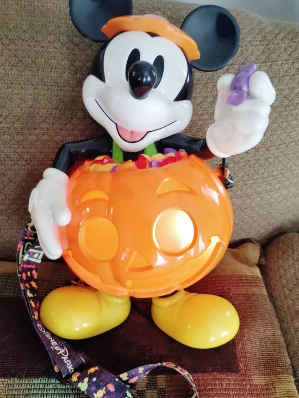 Disney Mickey Mouse Popcorn Bucket with Lanyard